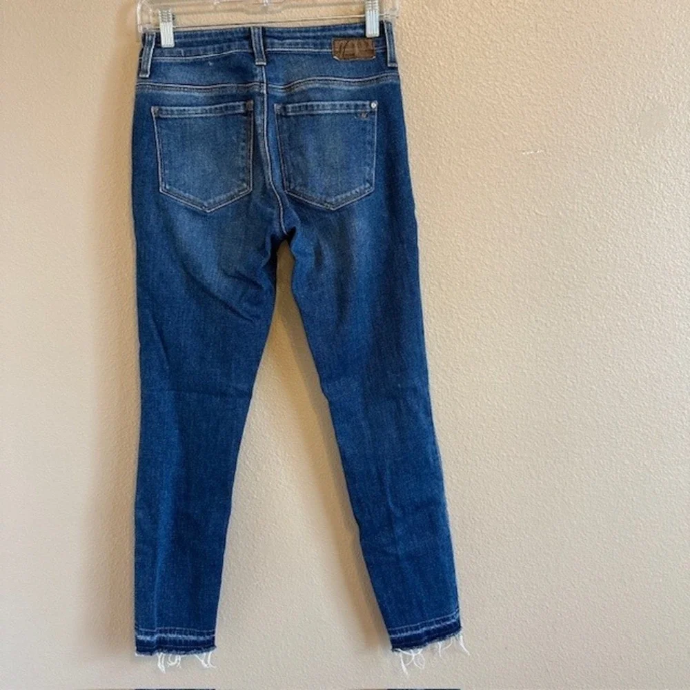 Mavi Jeans‎ Co. Women's Alissa Ankle  High Rise Super Skinny Jeans Distressed 26